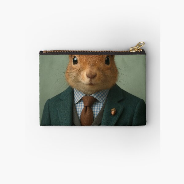 Item preview, Dapper Gentleman Squirrel Portrait designed and sold by SecretSquirrellDesigns.