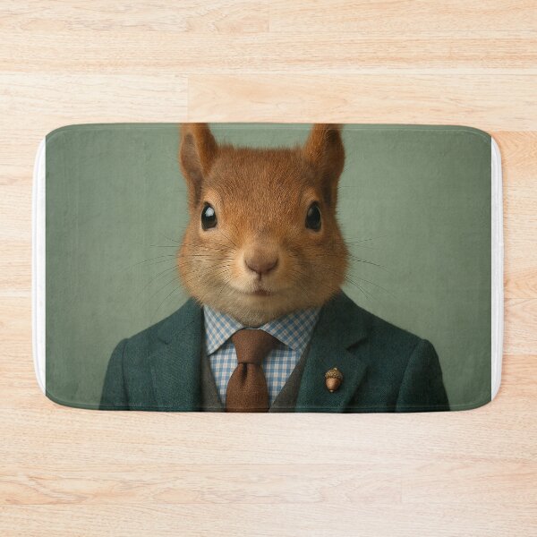 Item preview, Dapper Gentleman Squirrel Portrait designed and sold by SecretSquirrellDesigns.