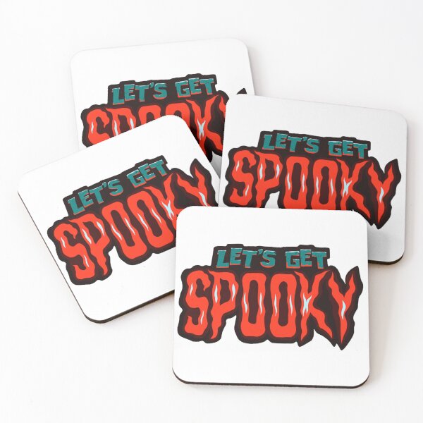 Item preview, "Let's get spooky" ??  designed and sold by ChinsCompany.