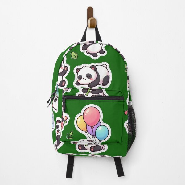Item preview, Kawaii Panda Sticker Pack - 14 Cute Bamboo Bears Sticker Sheet designed and sold by WowDezign.
