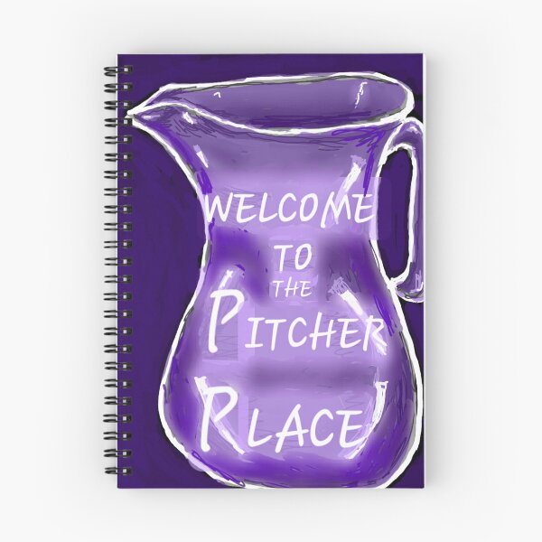 Item preview, Pitcher Place Purple designed and sold by DancingCreek.