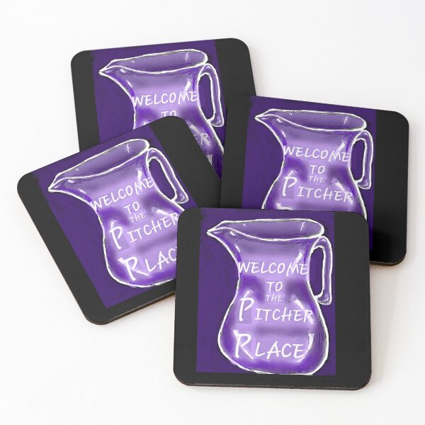 Item preview, Pitcher Place Purple  designed and sold by DancingCreek.