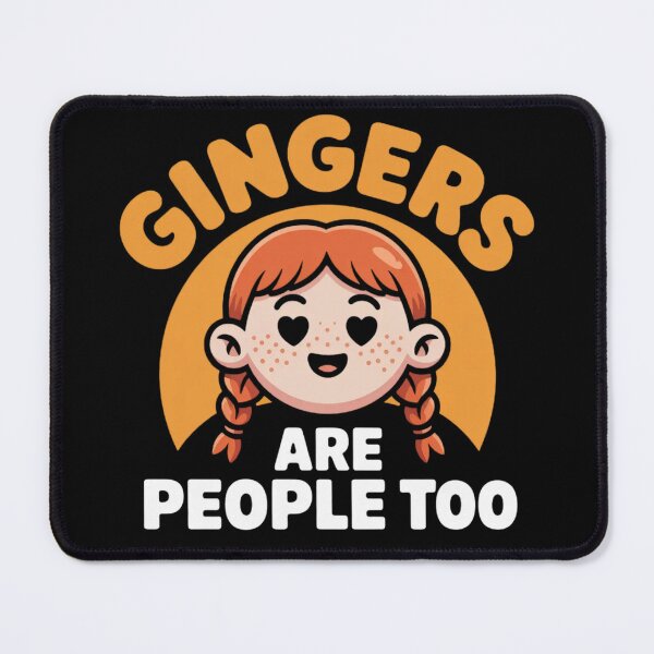 Item preview, Funny Redhead Gingers are People Too Shrinking Summer designed and sold by ZACK ART.