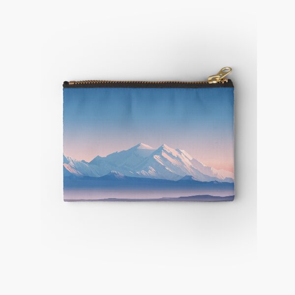 Item preview, Minimalist Mount McKinley Mountain, Nature Landscape, Sunrise Mount McKinley designed and sold by PandaKunst.