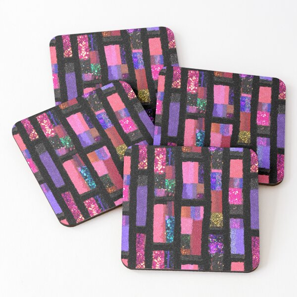 Item preview, Neon Stained Glass Mosaic Glow designed and sold by bubblegoth.