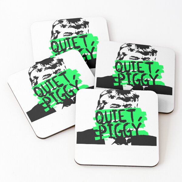 Item preview, Donald Trump Quiet, Piggy (Lime Green) designed and sold by ReggieRaggz.