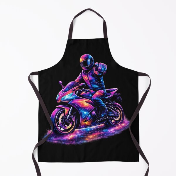 Item preview, Neon Galaxy Motorcycle designed and sold by SOMANA7.