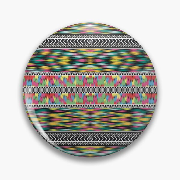 Item preview, Colorful bohemian ikat designed and sold by PearlAndJade.