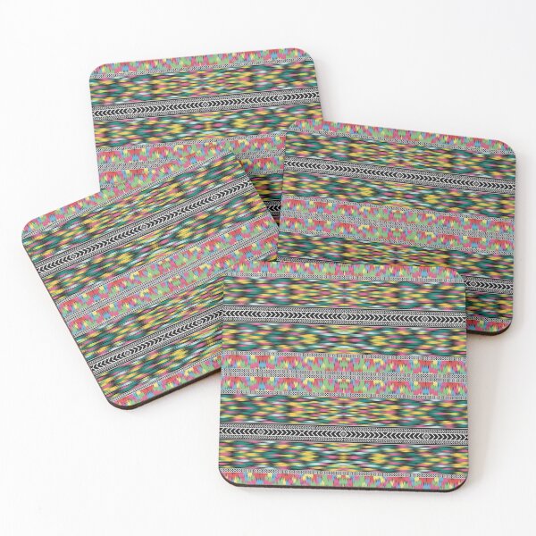Item preview, Colorful bohemian ikat designed and sold by PearlAndJade.