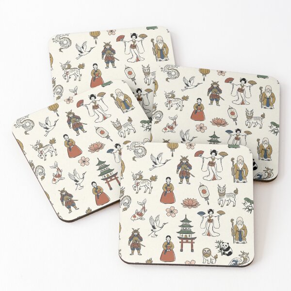 Item preview, Far Eastern figures designed and sold by snoWorkshop.