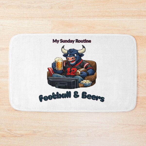 Item preview, Houston Texans Sunday Routine Football and Beers Game Day T-Shirt designed and sold by ThatFootball12.