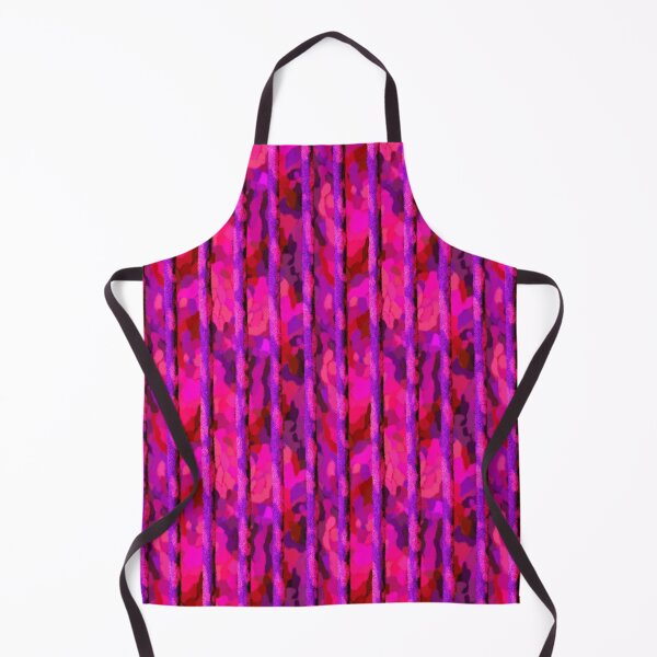 Item preview, Neon Pink Purple Vertical Stripes designed and sold by bubblegoth.