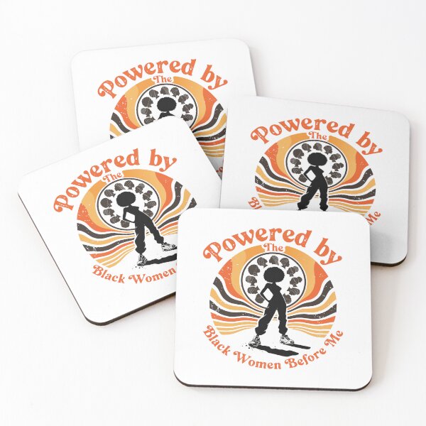 Item preview, Powered by The Black Women Before Me – Retro Afro Empowerment Design designed and sold by TomoMadeIt.