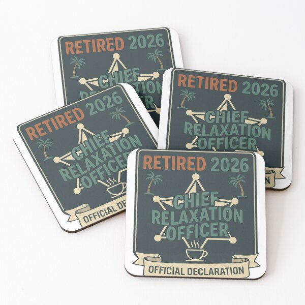 Item preview, Retired 2026 Chief Relaxation Officer – Funny Police & Law Enforcement Retirement Gift designed and sold by FarDesign.