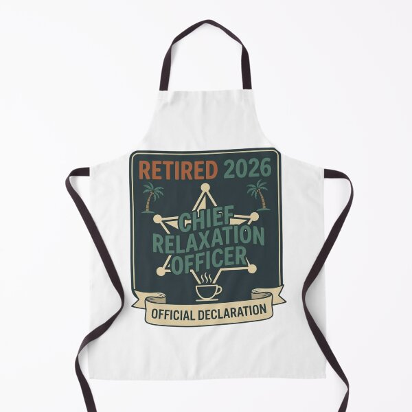 Item preview, Retired 2026 Chief Relaxation Officer – Funny Police & Law Enforcement Retirement Gift designed and sold by FarDesign.