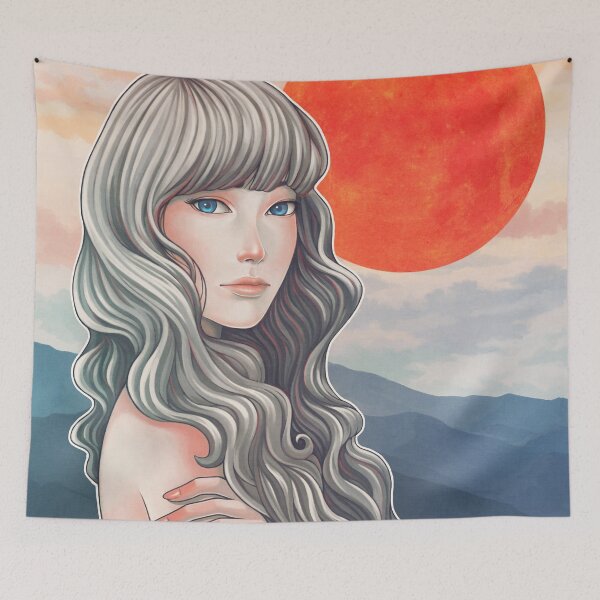 Item preview, Red Moon designed and sold by popipop.