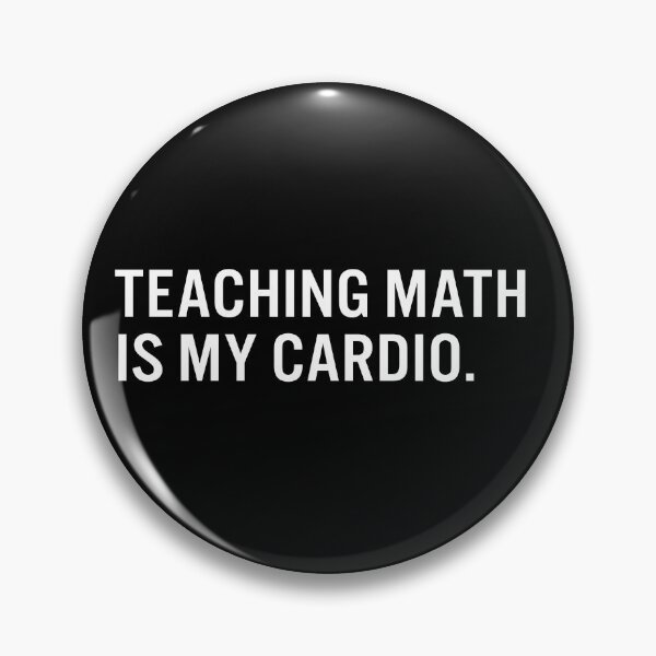 Item preview, Teaching Math Is My Cardio. designed and sold by JacquieMira.