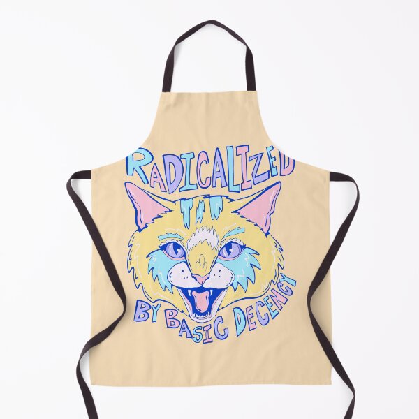 Item preview, Basic Decency- Proud Radical Left Cat - proud progressive liberal cat  designed and sold by crestfallenmermaid.