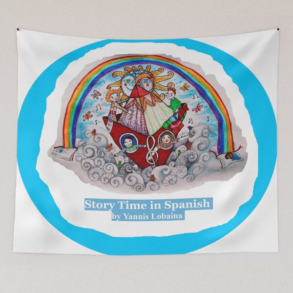 Item preview, Story Time in Spanish With Yannis Lobaina designed and sold by Yannis Lobaina Art .