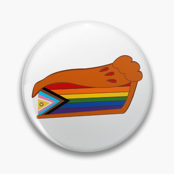 Item preview, Progressive Rainbow Slice of Pie Pride Flag designed and sold by HarveyHandcraftsandDesigns.