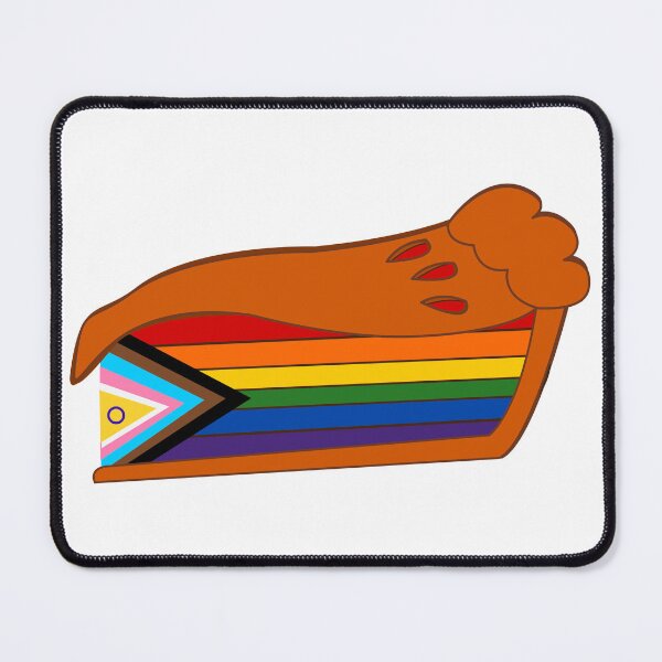 Item preview, Progressive Rainbow Slice of Pie Pride Flag designed and sold by HarveyHandcraftsandDesigns.