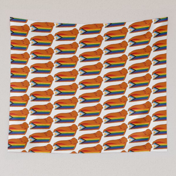 Item preview, Progressive Rainbow Slice of Pie Pride Flag designed and sold by HarveyHandcraftsandDesigns.