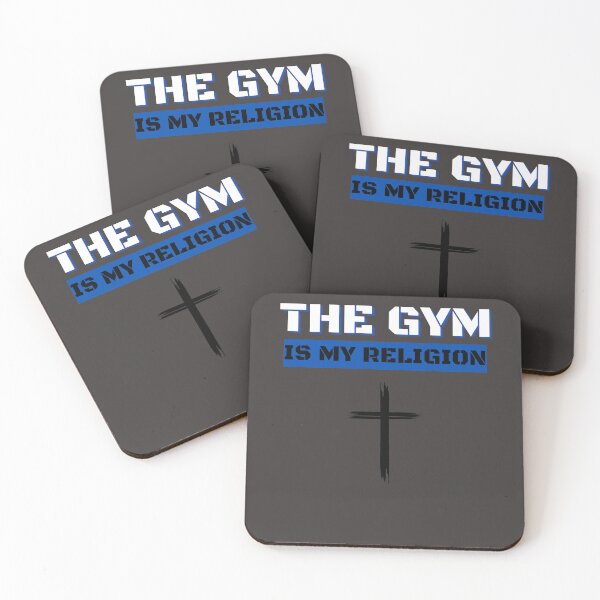 Item preview, The Gym Is My Religion – Hardcore Bodybuilding & Gym Motivation Shirt ​ designed and sold by BearLoveDesign.
