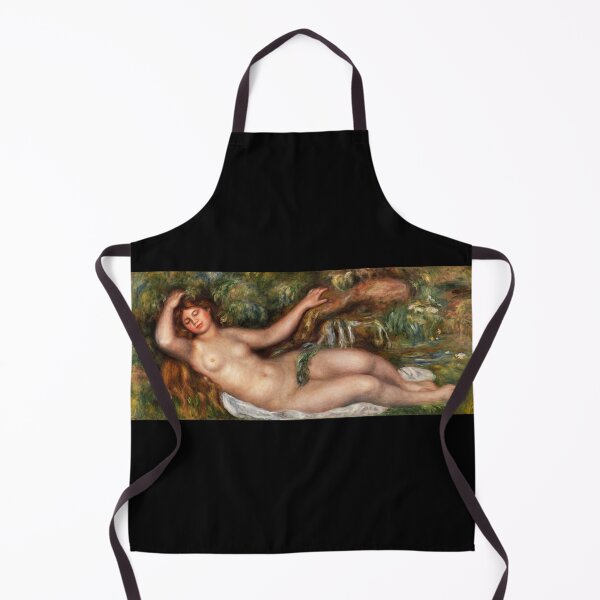 Item preview, Reclining Nudepixel by Pierre-Auguste Renoir: Romantic Impressionist Nude Poster designed and sold by artofuniverse.