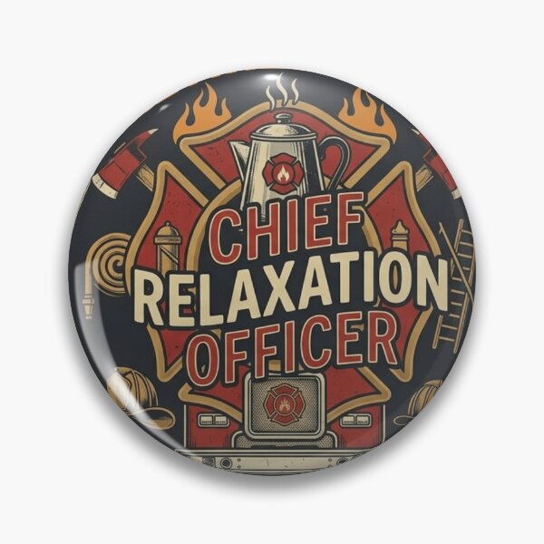 Item preview, Retired 2026 Chief Relaxation Officer – Funny Firefighter Retirement Gift & Fire Dept Graphic designed and sold by FarDesign.