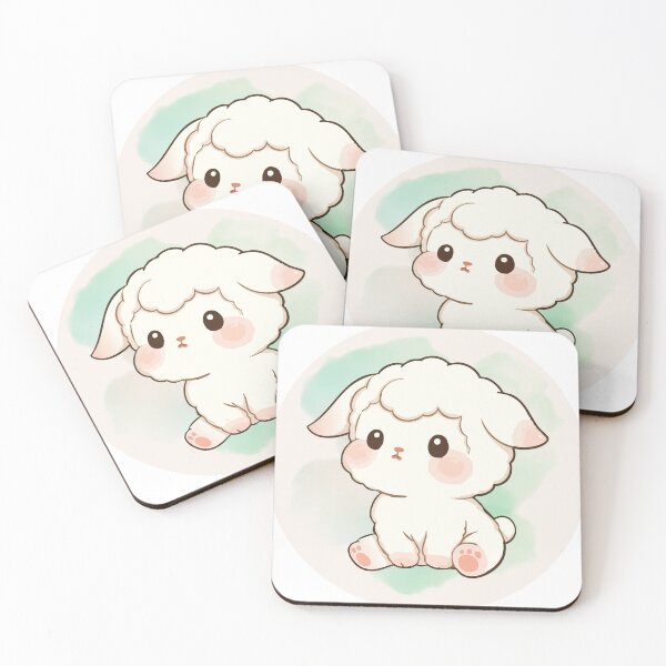 Item preview, Green little lamb designed and sold by MsLadysTreats.