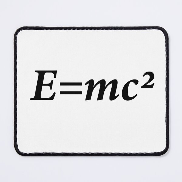 Item preview, Minimalist E=mc² – Einstein Physics Equation Design designed and sold by appelsaftladen.