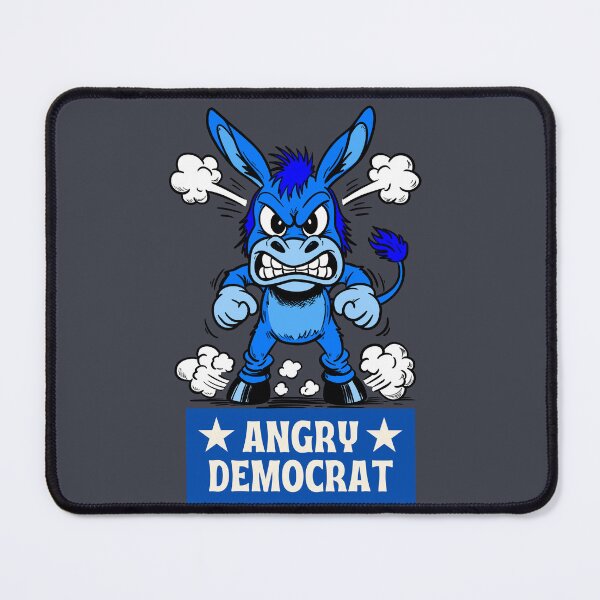 Item preview, Angry Democrat  designed and sold by Kate Miller Illustrator.
