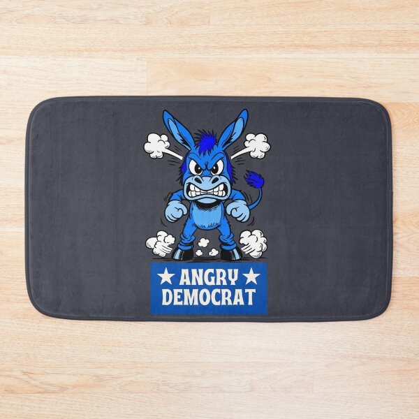 Item preview, Angry Democrat  designed and sold by Kate Miller Illustrator.