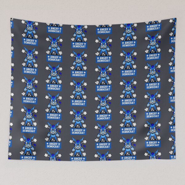 Item preview, Angry Democrat  designed and sold by Kate Miller Illustrator.