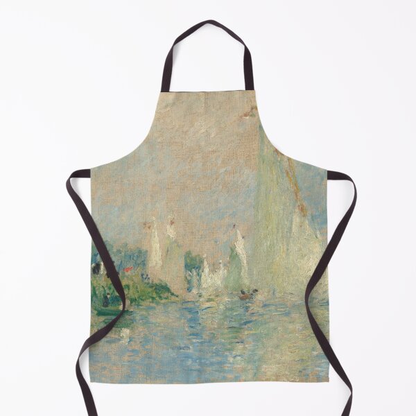 Item preview, Regatta at Argenteuil by Pierre-Auguste Renoir: Serene Impressionist River Scene designed and sold by artofuniverse.