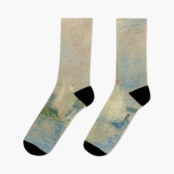 Item preview, Regatta at Argenteuil by Pierre-Auguste Renoir: Serene Impressionist River Scene designed and sold by artofuniverse.