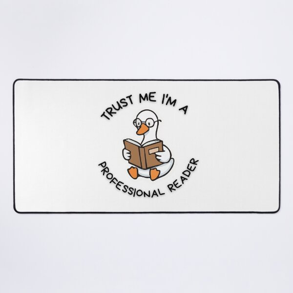 Item preview, Trust Me I'm a Professional Reader – Funny Book Lover T-Shirt designed and sold by eltontovolador.