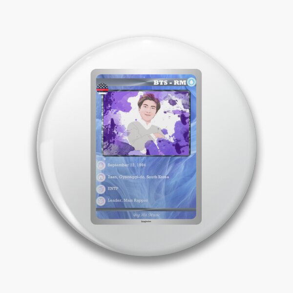 Item preview, RM CARD designed and sold by kpop-fandom.
