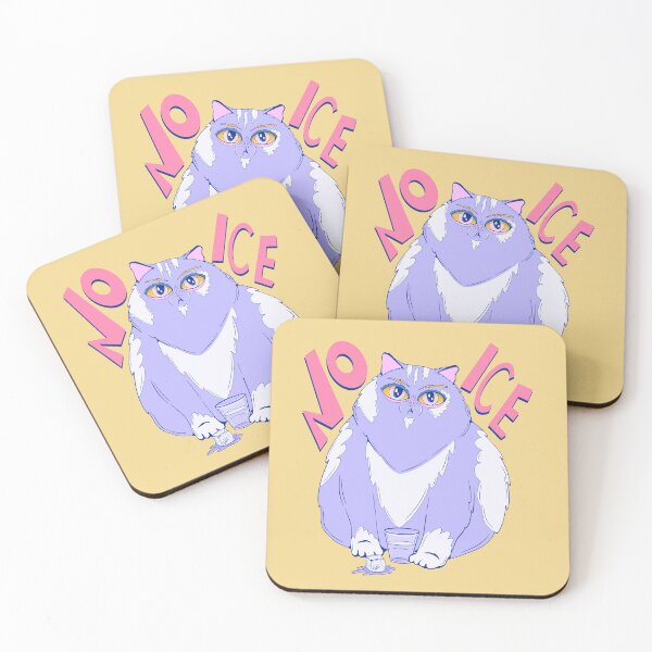 Item preview, no ice please - chonky cat - purple  designed and sold by crestfallenmermaid.