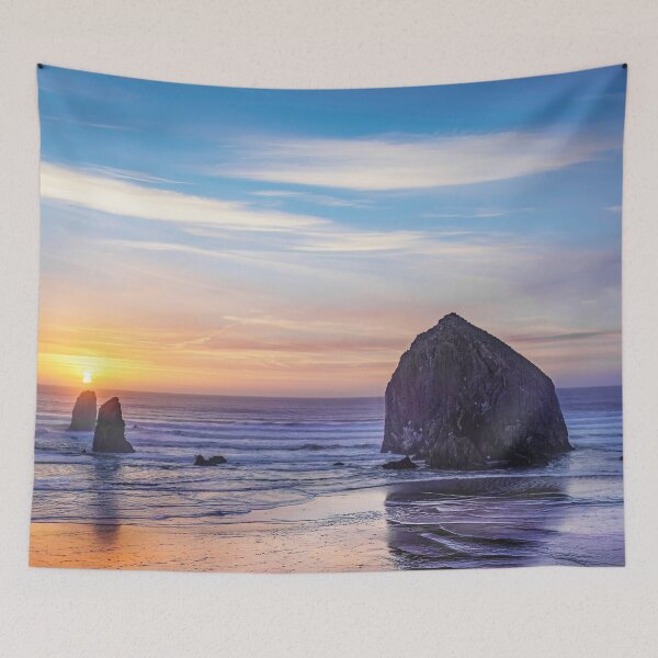 Item preview, Haystack Rock Sunset designed and sold by Kay Brewer.