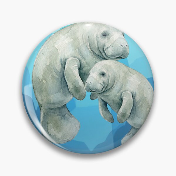 Item preview, Save the Manatees 2 designed and sold by ParkandPress.