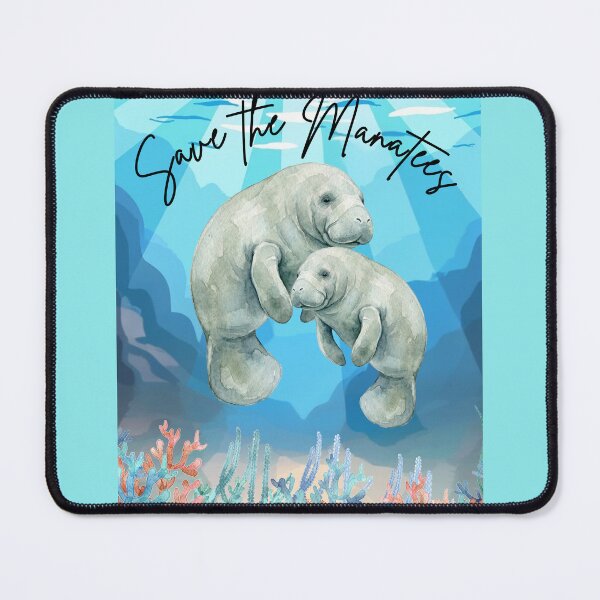 Item preview, Save the Manatees 2 designed and sold by ParkandPress.