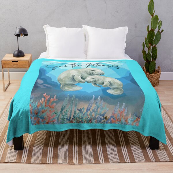 Item preview, Save the Manatees 2 designed and sold by ParkandPress.