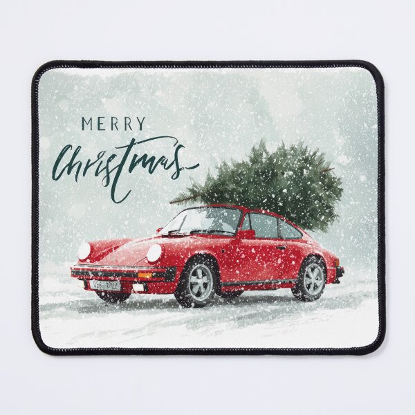 Item preview, Porsche 911 964 Winter Wonderland Christmas designed and sold by blackdogshop.