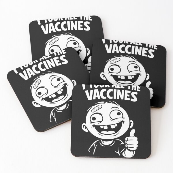 Item preview, I Took All The Vaccines Funny Derp Meme T-Shirt designed and sold by Endthedisease.