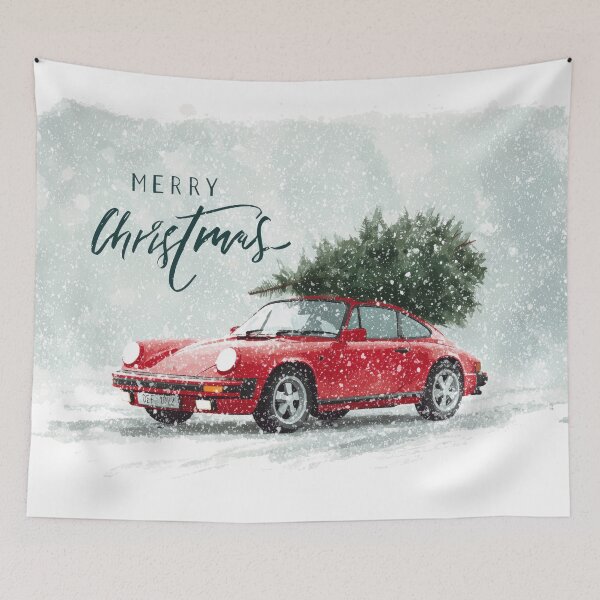 Item preview, Porsche 911 964 Winter Wonderland Christmas designed and sold by blackdogshop.