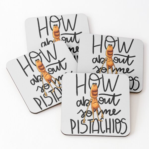 Item preview, Marcus how about some pistachios - black text designed and sold by SD-illustration.