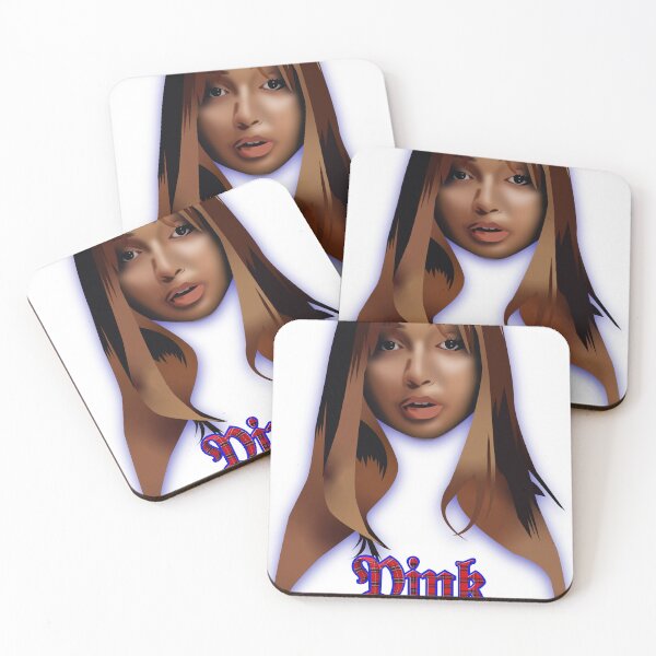 Item preview, Pink Pantheress Digital Illustration Portrait designed and sold by artshlyn.