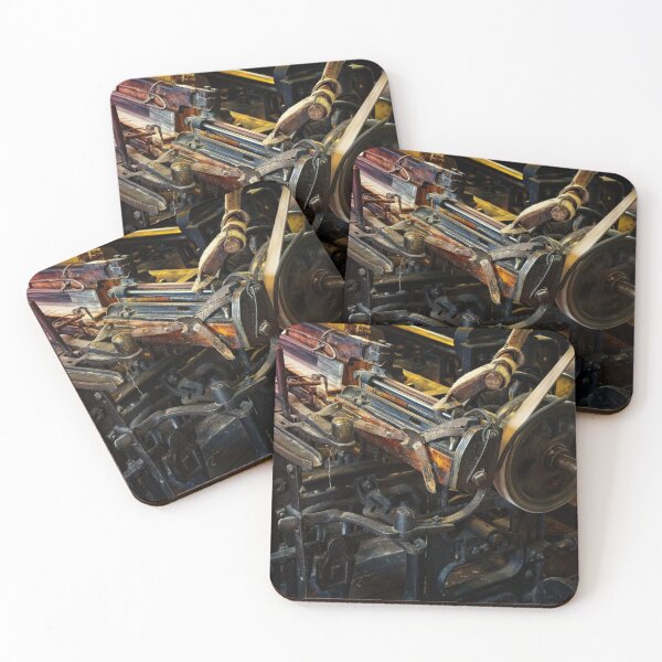 Item preview, Image of the workings of a vintage loom with a grunge style feel designed and sold by Stephen Jarman.