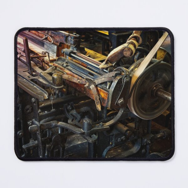 Item preview, Image of the workings of a vintage loom with a grunge style feel designed and sold by Stephen Jarman.